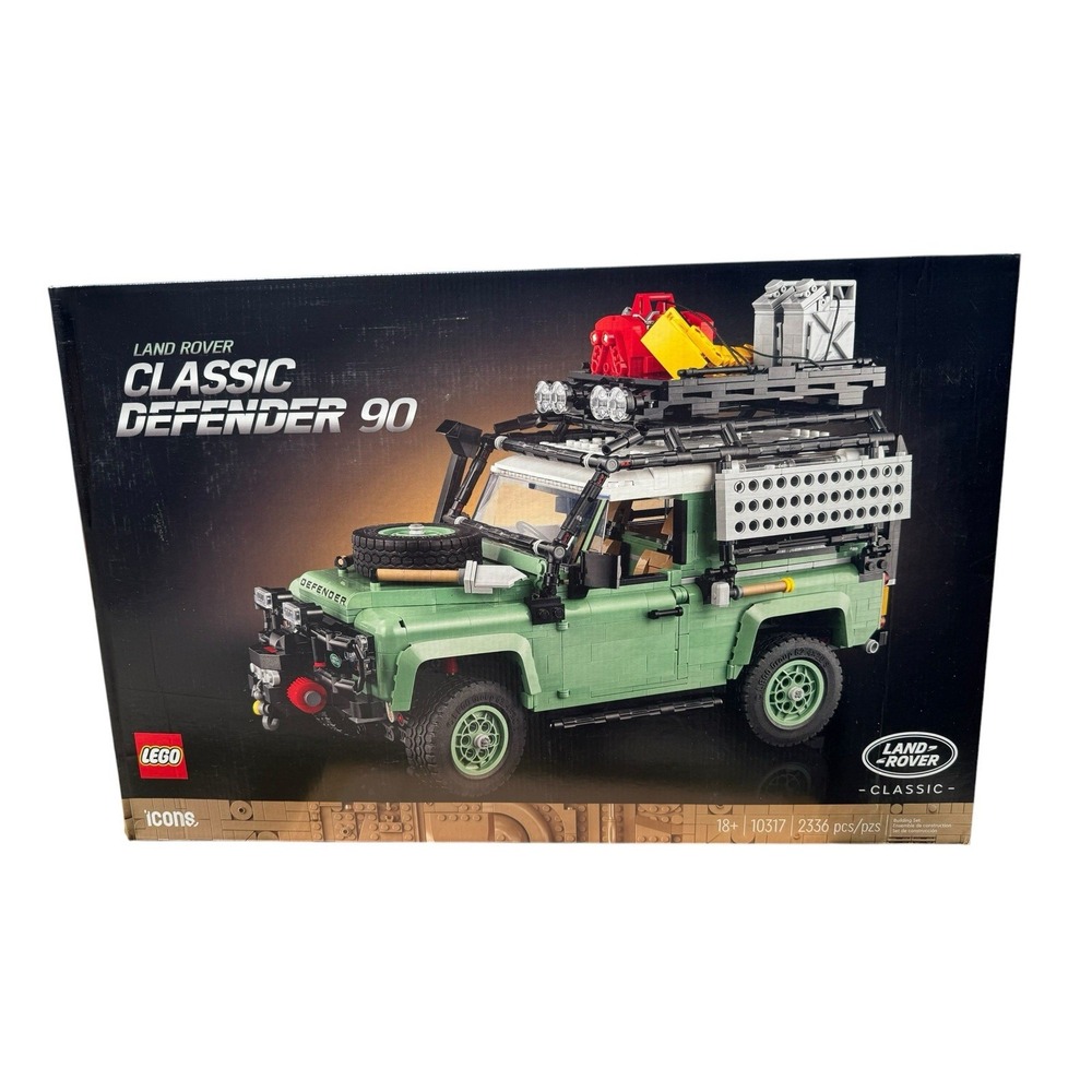 LEGO Icons Land Rover Classic Defender 90 10317 Building Set SEALED 2336 Pcs